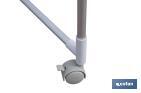 Tendedero eléctrico de torre | 4 ruedas con freno | 300 W de potencia | Tendedero portátil con secado rápido - Cofan