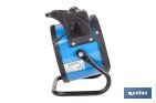 Calefactor cerámico industrial | Potencia: 2000 W | Diseño portátil | Termostato ajustable | Protección térmica - Cofan