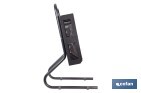 Calefactor de onda corta por infrarrojos | Potencia: 1500/3000 W | Protección IPX4 | Alta eficiencia para entornos de hasta 40 m2 - Cofan