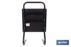 Calefactor de onda corta por infrarrojos | Potencia: 1500/3000 W | Protección IPX4 | Alta eficiencia para entornos de hasta 40 m2 - Cofan