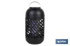Lámpara LED antiinsectos | Potencia: 5 W | Descarga Eléctrica: 800-1000 V  | Área: 60 m² | Protégete contra los insectos - Cofan