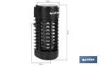Lámpara LED antiinsectos con enchufe| Potencia: 3 W | Descarga Eléctrica: 1200 V | Área: 50 m² | Protégete contra los insectos - Cofan