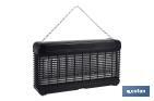 LÁMPARA LED ANTIINSECTOS CON ENCHUFE| POTENCIA: 13 W | DESCARGA ELÉCTRICA: 4000 V | ÁREA: 200 M² | PROTÉGETE CONTRA LOS INSECTOS