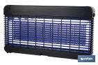 Lámpara LED antiinsectos con enchufe| Potencia: 13 W | Descarga Eléctrica: 4000 V | Área: 200 m² | Protégete contra los insectos - Cofan