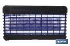 Lámpara LED antiinsectos con enchufe| Potencia: 13 W | Descarga Eléctrica: 4000 V | Área: 200 m² | Protégete contra los insectos - Cofan
