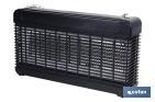 Lámpara LED antiinsectos con enchufe| Potencia: 13 W | Descarga Eléctrica: 4000 V | Área: 200 m² | Protégete contra los insectos - Cofan