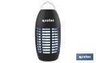 LÁMPARA LED ANTIINSECTOS RECARGABLE POR USB | INTERIOR Y EXTERIOR | COBERTURA 80 M² | RESISTENTE AL AGUA IPX4 | LUZ UV DE ALTA POTENCIA | IDEAL PARA CAMPING, BARBACOA Y JARDÍN