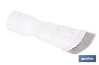Aspiradora sin cable con base de carga | Potencia de succión: 180 AW | Potencia ciclónica: 32 kPa | 4 velocidades | Filtro HEPA lavable | Batería de litio 25,9 V | Color: blanco - Cofan