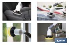 Cepillo de limpieza eléctrico multifunción con 2 velocidades | Recargable USB | Con 11 accesorios intercambiables | Resistente al agua IPX7 - Cofan