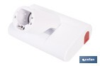 Cepillo de aspiradora para tapicerías, colchones y mascotas | Con luz UV  | Esteriliza y elimina ácaros | Compatible con aspiradoras 45053301 y 45053302 - Cofan