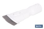 Cepillo 2 en 1 para aspiradora | Adecuado para muebles y tapicerías | Compatible con aspiradoras 45053301 y 45053302 | Diseño compacto y funcional | Medidas: 21 x 5 cm - Cofan