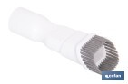 Cepillo 2 en 1 para aspiradora | Adecuado para muebles y tapicerías | Compatible con aspiradoras 45053301 y 45053302 | Diseño compacto y funcional | Medidas: 21 x 5 cm - Cofan