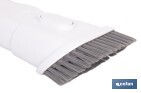 Cepillo 2 en 1 para aspiradora | Adecuado para muebles y tapicerías | Compatible con aspiradoras 45053301 y 45053302 | Diseño compacto y funcional | Medidas: 21 x 5 cm - Cofan