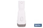 Cepillo 2 en 1 para aspiradora | Adecuado para muebles y tapicerías | Compatible con aspiradoras 45053301 y 45053302 | Diseño compacto y funcional | Medidas: 21 x 5 cm - Cofan
