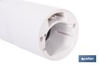 Tubo para aspiradora | Longitud: 72 cm | Material: aluminio | Compatible con aspiradoras 45053301 y 45053302 - Cofan