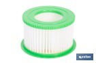 Filtro HEPA lavable y reutilizable para aspiradoras | Compatible con aspiradoras 45053301 y 45053302 | Alta eficiencia | Medidas: 7 x 4 cm - Cofan