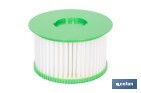 Filtro HEPA lavable y reutilizable para aspiradoras | Compatible con aspiradoras 45053301 y 45053302 | Alta eficiencia | Medidas: 7 x 4 cm - Cofan