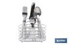 SET DE 24 CUBIERTOS DE ACERO INOXIDABLE | DIFERENTES COLORES | DISEÑO MODERNO Y FUNCIONAL