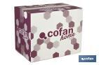 Pack of 6 wine glasses with 53cl capacity | Long and thin stem with a wide base - Cofan