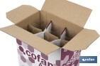 Pack de 6 copas jerezanas de cristal con tallo alto | Capacidad: 30 cl | Copas catavino para degustación - Cofan