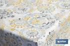 Mantel antimanchas | Diseño en mosaicos | Materiales: vinilo y poliéster | Impermeable | Fácil de limpiar | Disponible en diferentes medidas - Cofan