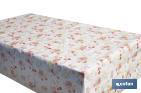 HULE CON DISEÑO MODERNO DE FLORES | MATERIALES: PVC Y POLIPROPILENO | FÁCIL DE LIMPIAR | DISPONIBLE EN DIFERENTES MEDIDAS