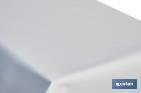 Foam table protector | White | Phthalate-free duffel | Thickness 1.5mm | Available in different sizes - Cofan