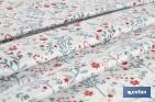 Rollo de hule con diseño primaveral | Protección y estilo para la mesa - Cofan