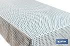 ROLLO DE HULE DE CUADROS VICHY CON CORAZONES| PROTECCIÓN Y ESTILO PARA LA MESA
