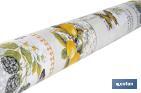 Rollo de hule de limones| Protección y estilo para la mesa - Cofan