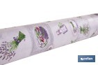 Rollo de hule con estampado de lavanda | Impermeable | Protección y estilo para la mesa - Cofan