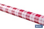 Rollo de hule con diseño campestre e italiano | Materiales: polipropileno y PVC | Gran resistencia a líquidos y manchas | Medidas 1,40 x 20 m - Cofan