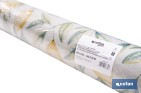 Rollo de hule estampado limones | Materiales: polipropileno y PVC | Gran resistencia a líquidos y manchas | Fácil limpieza | Medidas 1,40 x 20 m - Cofan
