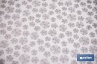Rollo de hule estampado gris polar | Materiales: polipropileno y PVC | Gran resistencia a líquidos y manchas | Fácil limpieza | Medidas 1,40 x 20 m - Cofan