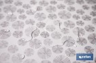 Rollo de hule estampado gris polar | Materiales: polipropileno y PVC | Gran resistencia a líquidos y manchas | Fácil limpieza | Medidas 1,40 x 20 m - Cofan