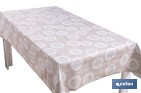Rollo de hule estampado esfera silvestre | Materiales: polipropileno y PVC | Gran resistencia a líquidos y manchas | Fácil limpieza | Medidas 1,40 x 20 m - Cofan