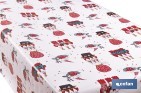 Rollo de hule para mesa con estampado navideño | Diseño de renos - Cofan