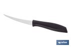 Pack de 3 cuchillos para fruta y verdura con mango ergonómico | Hoja de acero inoxidable | Longitud de la hoja: 10 cm - Cofan