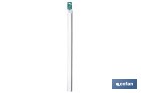 Burlete basculante de aluminio con labio de caucho | Longitud de 93 cm | Disponible en diferentes acabados - Cofan