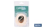 Burlete de PVC expandido | Longitud de 100 cm | Disponible en dos acabados diferentes - Cofan