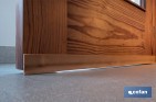 Burlete de PVC expandido | Longitud de 100 cm | Disponible en dos acabados diferentes - Cofan