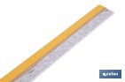Burlete adhesivo de madera sostenible | Longitud de 91,5 cm | Disponible en diferentes acabados - Cofan