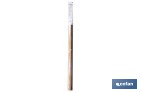 Burlete adhesivo de madera sostenible | Longitud de 91,5 cm | Disponible en diferentes acabados - Cofan