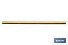 Burlete adhesivo de madera sostenible | Longitud de 91,5 cm | Disponible en diferentes acabados - Cofan