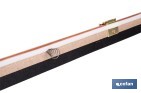 Burlete basculante de madera sostenible | Fijación mediante bisagra | Longitud de 91,5 cm | Disponible en diferentes acabados - Cofan