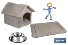 Conjunto de 4 acessórios para animais de estimação para a casa - Cofan