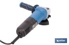 Amoladora angular eléctrica 750 W Ø115 mm 11000 rpm | Mango auxiliar con 2 posiciones y sistema antivibración | Ligera, potente y segura - Cofan