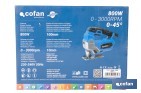 Sierra de calar electrónica 800W 0-45º (0-3000rpm) - Cofan