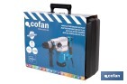 Taladro martillo perforador | 1.500 W SDS Plus | Martillo perforador anclaje con 4 funciones - Cofan