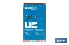 Multiherramienta rotativa 135 W 8000-33000 rpm, velocidad variable | Ideal para cortar, fresar, pulir y perforar | Incluye kit de accesorios intercambiables - Cofan